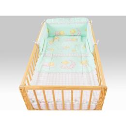 Lenjerie Teddy Stelute Turquoise M1 4 Piese 120x60