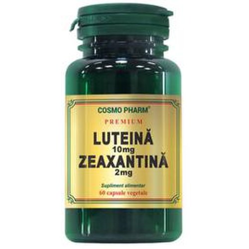 Luteina 10mg Zeaxantina 2mg Cosmo Pharm Premium, 60 capsule