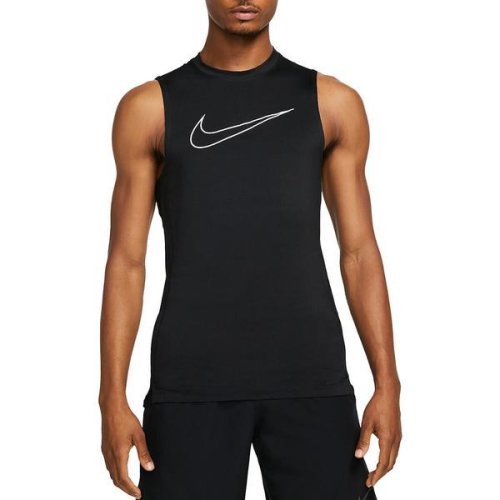 Maiou barbati Nike Pro Dri-FIT Men's Tight-Fit Sleeveless Top DD1988-010, M, Negru
