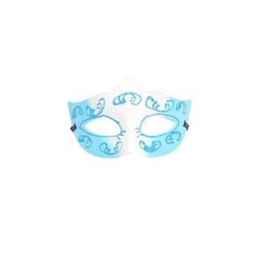 Masca carnaval venetian pentru ochi, albastru - Gonga