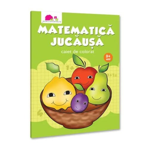 Matematica jucausa - Caiet de colorat,7Toys