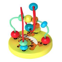 Disney Toy - Mini labirint cu margele colorate lemn, tigru disney, disney