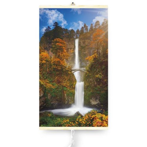 Panou electric decorativ de incalzire cu infrarosu TRIO 430W, Waterfall,100 x 57 cm