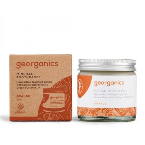 Pasta de dinti minerala orange georganics, 60 ml