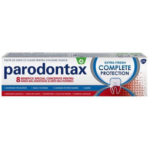 Pasta de Dinti Parodontax Complete Protection Extra Fresh, GSK, 75 ml