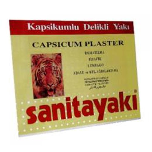 Plasture Antireumatic Sanitayaki 17 x 12 cm Turda