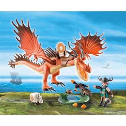Playmobil Dragons - Snotlout Si Hookfang
