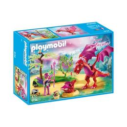 Playmobil Fairies - Dragonul prietenos cu puiul sau
