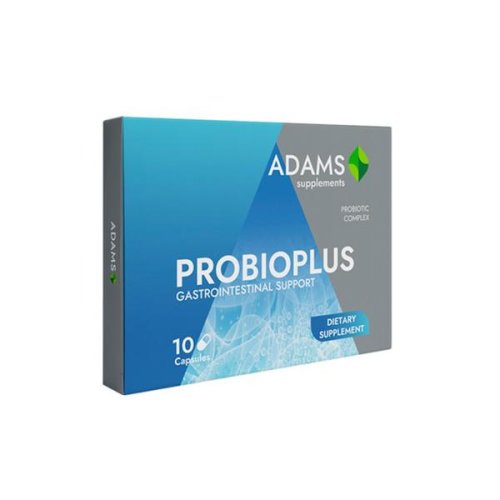 Probiotice Probioplus Adams Supplements, 10 capsule
