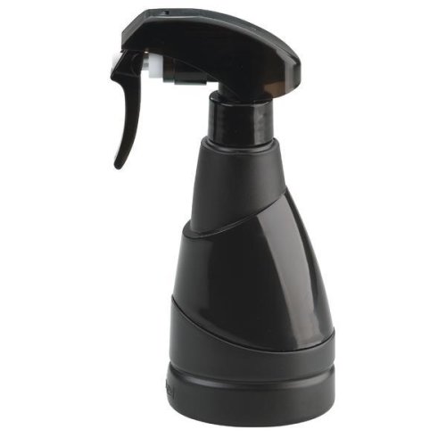 Sinelco - Pulverizator profesional micro negru din plastic pentru salon /frizerie/coafor/barbershop 220 ml