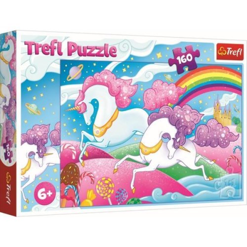 Puzzle 160 trefl unicorni