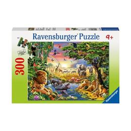 Puzzle seara in jungla, 300 piese - Ravensburger