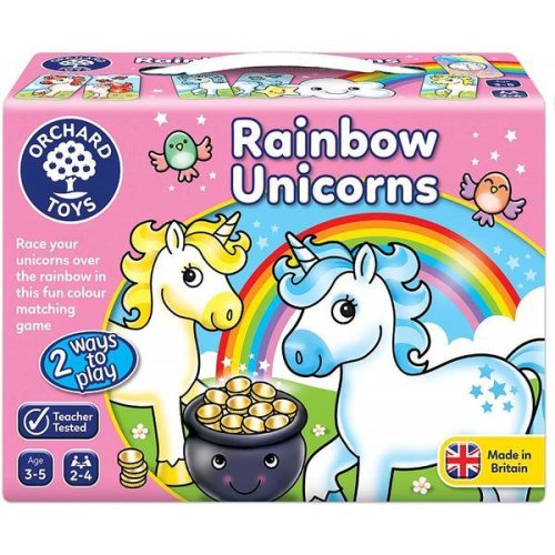 Rainbow unicorns unicornii curcubeu 4-8 ani