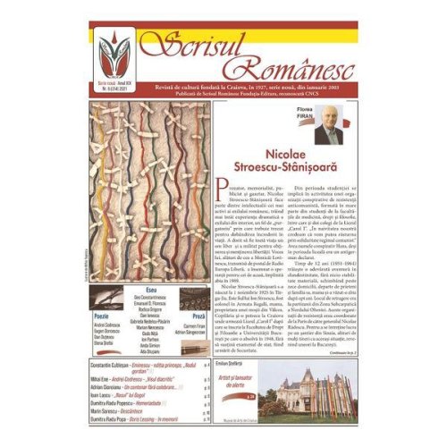 Revista Scrisul Romanesc Nr.6 din 2021, editura Scrisul Romanesc