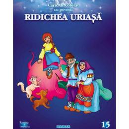 Ridichea Uriasa - carte de colorat cu povesti, editura Eurobookids