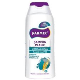 Sampon Clasic cu Urzica si Grau - Farmec Classic Shampoo, 200ml