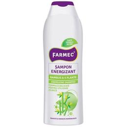 Sampon Energizant cu Extract de Bambus si 5 Plante - Farmec Energizing Shampoo, 400ml