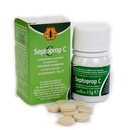 Septoprop cu Vitamina C Institutul Apicol, 30 comprimate