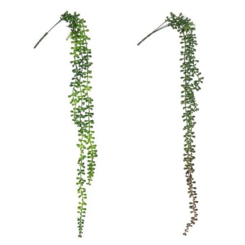 Decorer - Set 2 plante artificiale verde sempreverde 71 cm