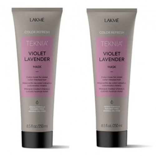 Lakme - Set cadou refresh violet lavander 2x tratament pentru reimprospatarea culorii 250ml