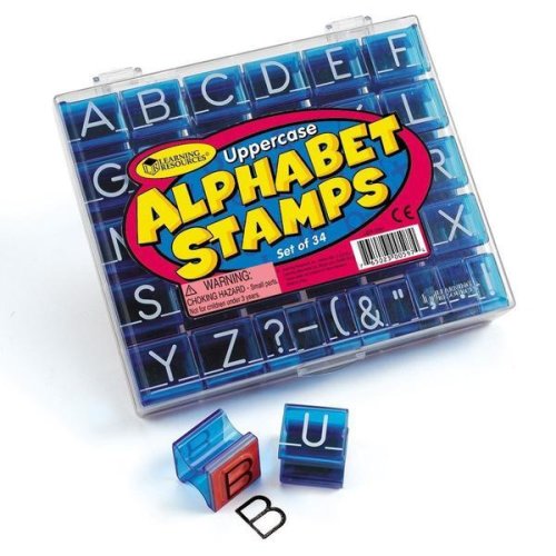 Set stampile Alfabet - litere de tipar