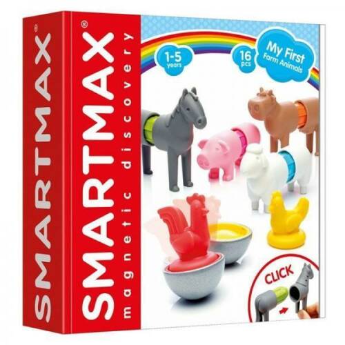 Smartmax My First Farm Animals - Set Magnetic