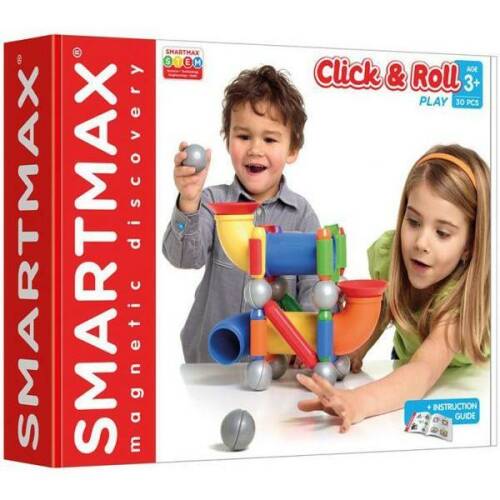Smartmax Play Ball Run Fun Click & Roll - Set Magnetic