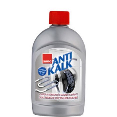 Solutie Anticalcar pentru Masina de Spalat - Sano Anti Kalk for Washing Mashines, 500 ml