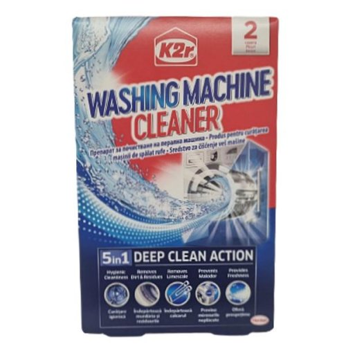 Solutie pentru Curatarea Masinii de Spalat - K2r Washing Machine Cleaner, 2 plicuri