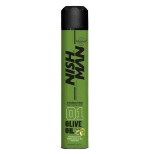 Nishman - Spray pentru stralucire olive oil nish man 01, 400ml