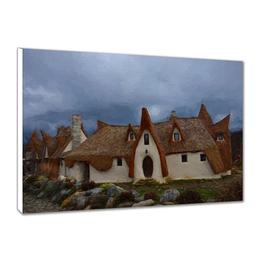 Tablou Canvas Castelul de Lut 80x50 cm - Piksel