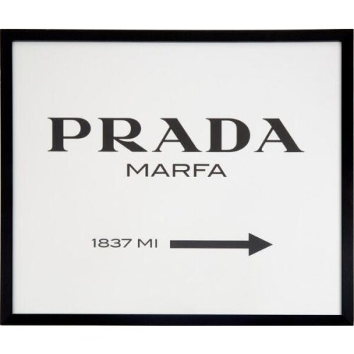 Tablou Poster Iconic Collection Prada Marfa, 63×53 cm