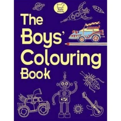 The Boys' Colouring Book - Jessie Eckel, editura Michael O'mara Books