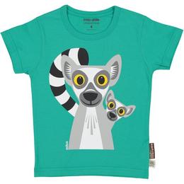 Tricou verde Lemur, varsta 1 - 7 ani - Coqenpate