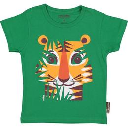 Tricou verde Tigru, varsta 2 - 8 ani - Coqenpate