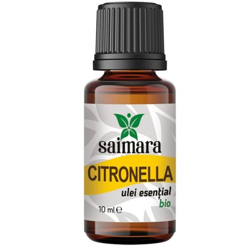 Ulei Esential de Citronella Bio Saimara, 10 ml