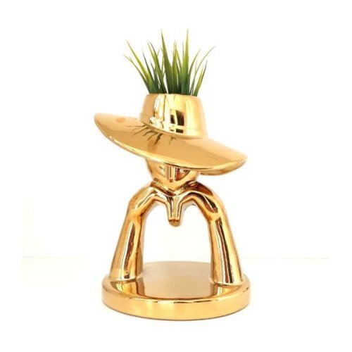 Stylux - Vaza decorativa gold model 1
