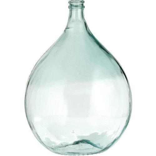 Westwing - Vaza drop, sticla, albastru deschis, 40×56 cm
