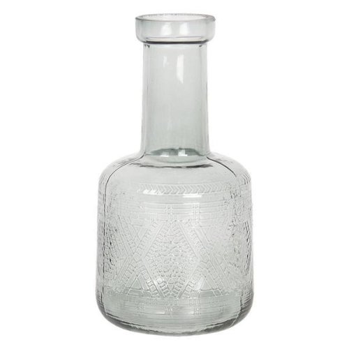 Decorer - Vaza pentru flori din sticla verde ø 10 x 19 h