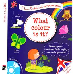 What colour is it? + CD - I learn English with Peter and Emily - Annie Sussel, Christophe Boncens, editura Rao