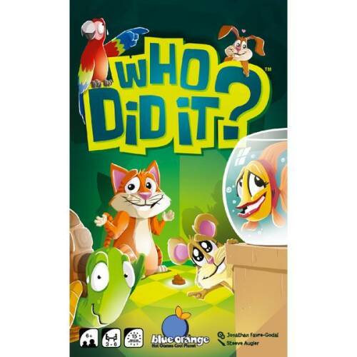Who Did It - Cine-I Faptasul - Joc Educativ Blue Orange