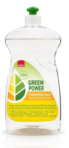 Detergent lichid pentru vase SANO Green Power DISHWASHING Liquid 700ml