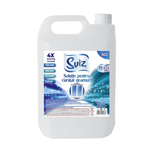 Detergent pentru spalat geamuri Glass Cleaner Thomas Maister cu alcool 5 litri