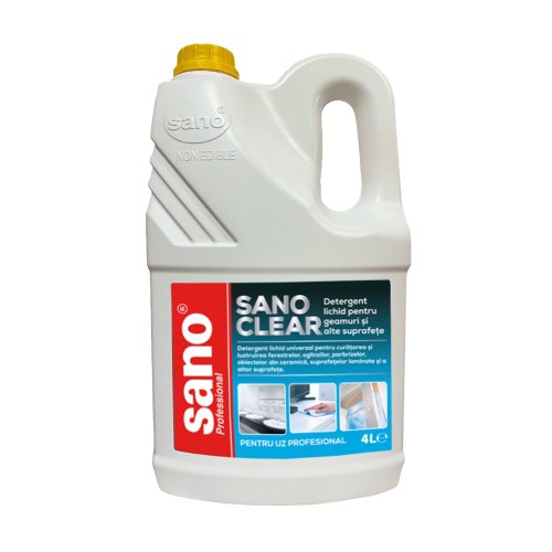 Detergent Sano pentru geamuri si oglinzi 4 l