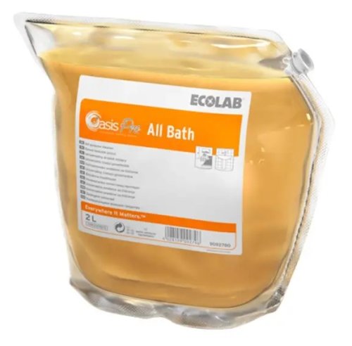 Ecolab - Detergent universal pentru zonele sanitare oasis pro all bath 2 l