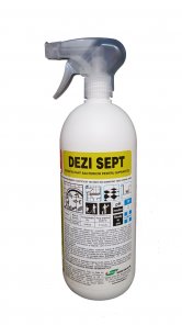 DEZI SEPT X-CLEAN Dezinfectant Aviz Min. Sanatatii pentru suprafete pulverizator 1L