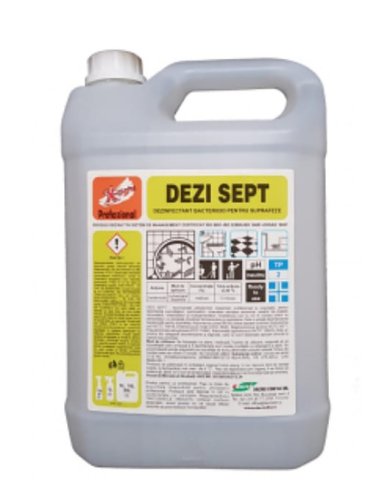 DEZI SEPT X-CLEAN Dezinfectant pentru suprafete 5L-Avizat de Ministerul Sanatatii