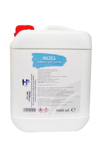Dezinfectant virucid pentru suprafete Higeea 5L
