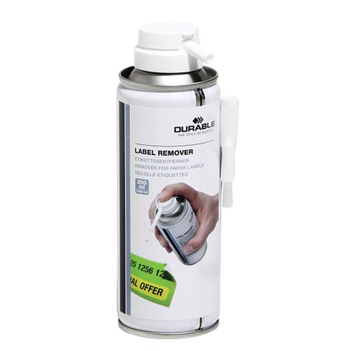 Spray Durable pentru indepartarea etichetelor 200ml contine alcool usor de utilizat