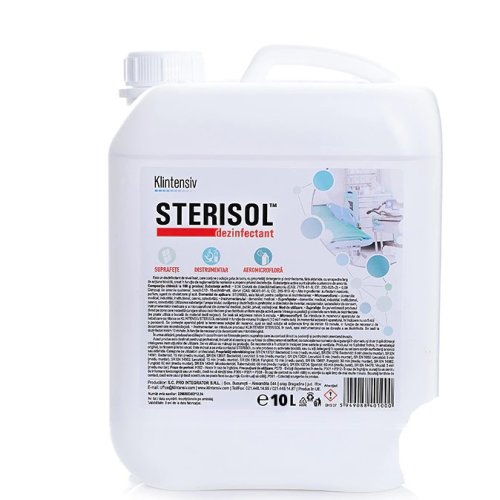 STERISOL™ – Dezinfectant pentru suprafete si instrumentar 10L - Avizat MS
